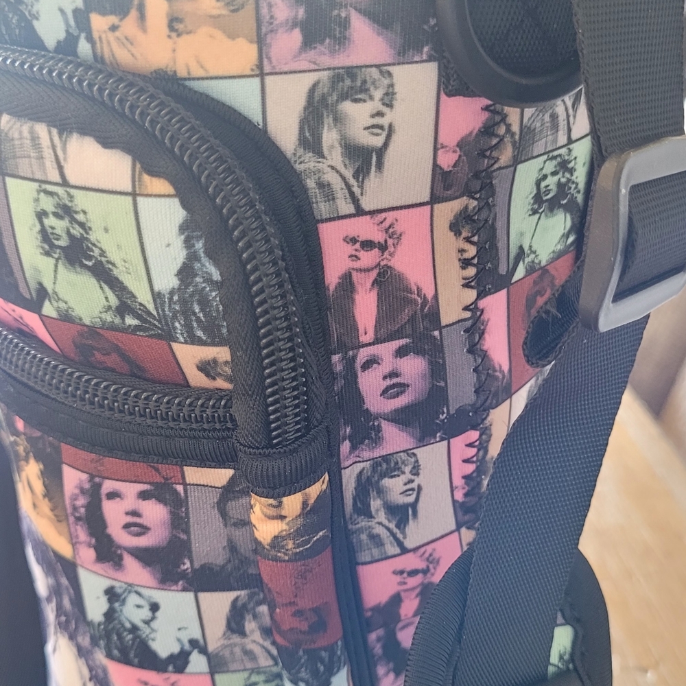 NEW Colorful Taylor Swift Tumbler/Water Bottle Holder/Sling w/ Strap
